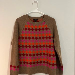 J Crew 100% Wool Sweater